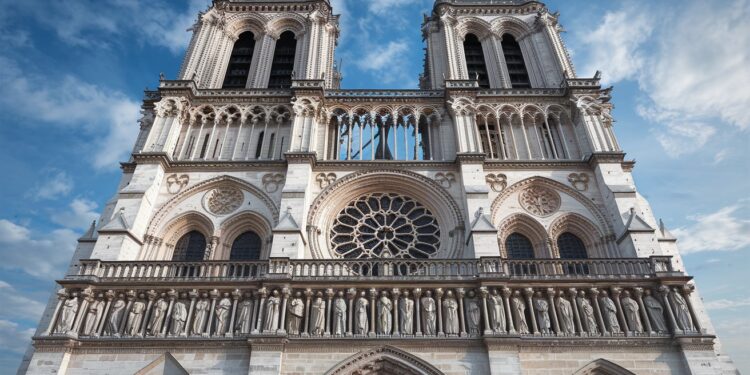 Après 5 ans de travaux titanesques Notre Dame de Paris rouvre enfin ses portes  Suivez la visite exclusive du Président Macron et découvrez la splendeur retrouvée de cet emblème national   Viral Mag