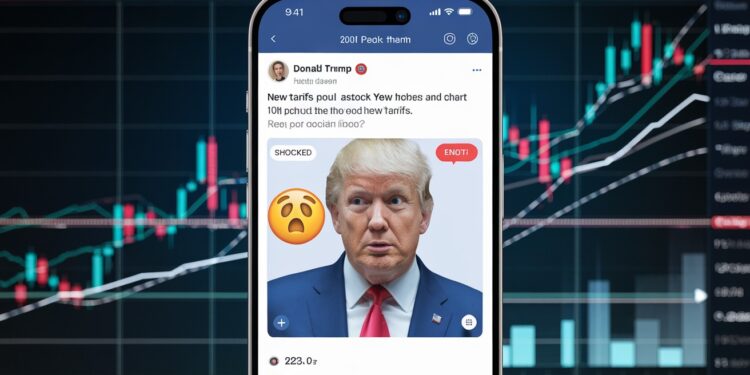 Retour de la Politique par Posts avec Trump : Un Nouveau Mandat via Réseaux Sociaux? - Viral Mag Donald Trump annonce sur Truth Social de nouvelles taxes douanières fracassantes faisant chuter les actions automobiles et rugir alliés et chancelleries Un aperçu dun nouveau mandat rythmé par des annonces choc sur réseaux sociaux Viral Mag