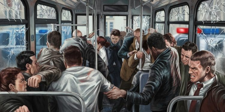 Une altercation entre deux groupes éclate dans un bus à La Rochelle ce dimanche 17 novembre La police intervient rapidement Motif inconnu   Viral Mag