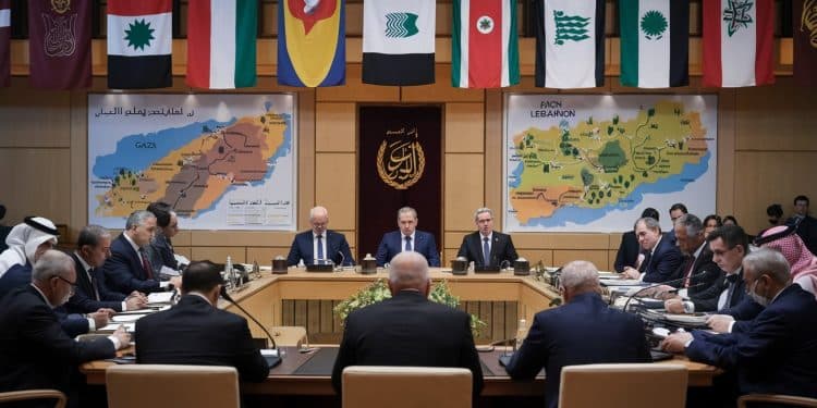 Sommet Arabo-Musulman à Ryad Pour Discuter Des Crises Au Moyen-Orient - Viral Mag Des dirigeants arabes et musulmans se réunissent en Arabie saoudite pour un sommet conjoint crucial sur les guerres dIsraël à Gaza et au Liban Quelles solutions vont ils trouver Viral Mag