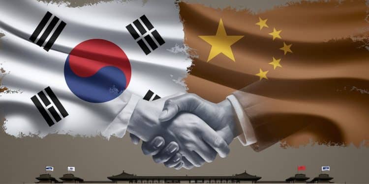 Sommet Asie-Pacifique : Rencontre Cruciale entre la Corée du Sud et la Chine - Viral Mag Le président sud coréen Yoon Suk Yeol appelle à une plus grande coopération avec Pékin sur la paix et la stabilité régionales lors dune rare rencontre avec Xi Jinping en marge du sommet de lAPEC au Pérou   Viral Mag