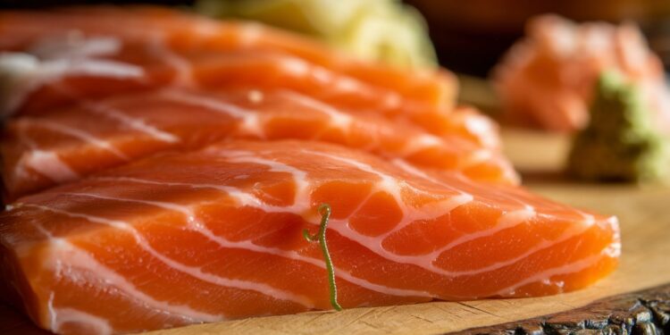 Un TikTok viral montrant un ver dans du sashimi relance les questions sur les risques de consommer du poisson cru Découvrez les précautions à prendre   Viral Mag