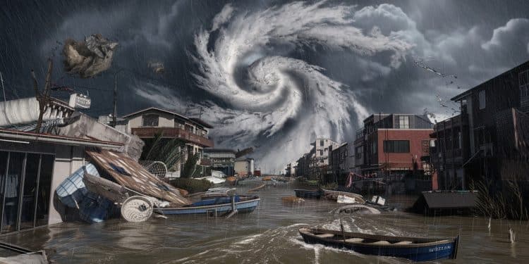 Taïwan Frappé par le Typhon Kong-rey: Bilan Tragique - Viral Mag Le typhon Kong rey a balayé Taïwan faisant 2 morts et plus de 500 blessés Secouristes à loeuvre dans le chaos des dégâts Viral Mag