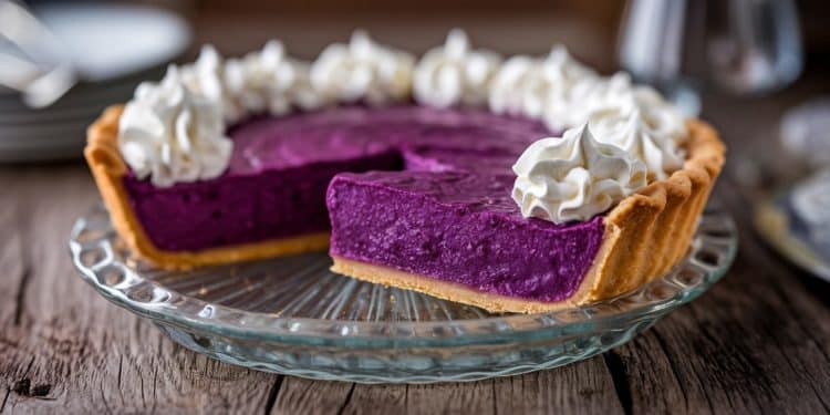 Découvrez la recette de la tarte à la patate douce violette un dessert original et savoureux qui époustoufle vos invités Facile à réaliser    Viral Mag