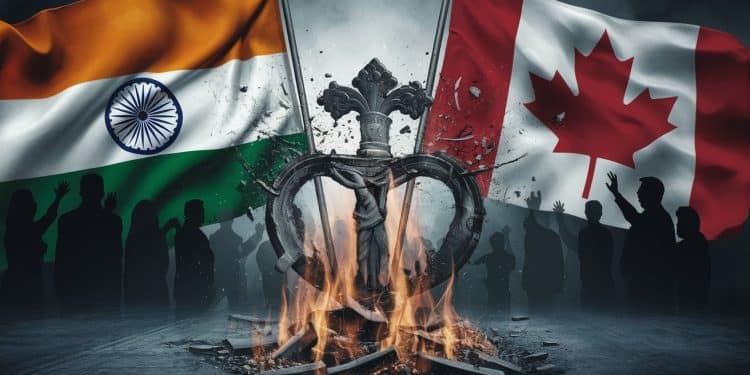 Tensions Entre l’Inde et le Canada Après une Attaque de Temple - Viral Mag Le Premier ministre indien dénonce une attaque délibérée dun temple hindou au Canada sur fond de crise diplomatique entre les deux pays liée aux séparatistes sikhs Viral Mag