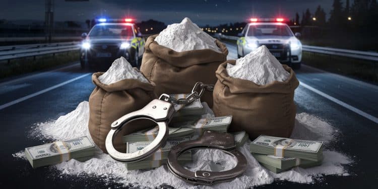 15 kilos de drogue une interpellation mouvementée sur lA8 un policier blessé Malgré ce bilan lourd les trafiquants ont été remis en liberté   Viral Mag