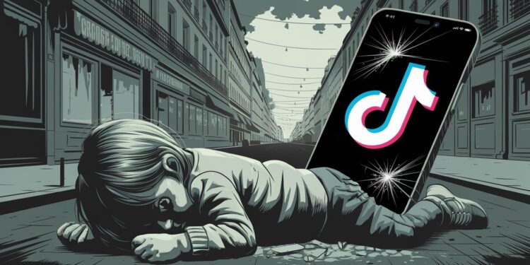 Un enfant de 11 ans hospitalisé dans un état critique après être tombé en tentant de reproduire un défi vu sur TikTok dans un centre commercial parisien Les dangers des réseaux sociaux en question   Viral Mag