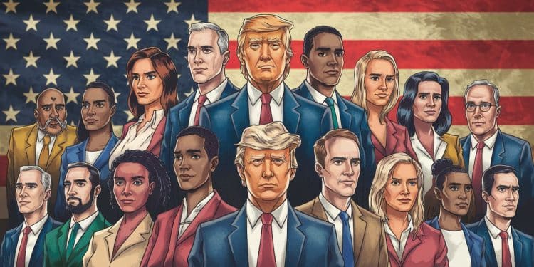 Découvrez la nouvelle équipe gouvernementale de Trump pour 2024 Des nominations surprenantes et controversées qui soulèvent des questions   Viral Mag