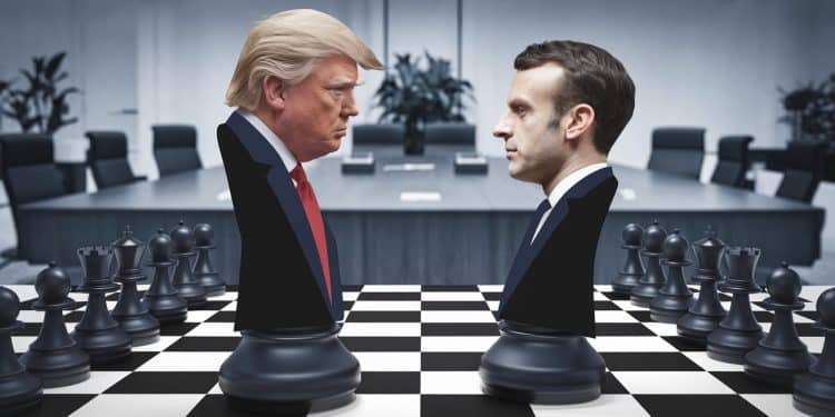 Trump-Macron : La fin d’une idylle éphémère - Viral Mag Retour sur la relation complexe entre Donald Trump et Emmanuel Macron entre séduction et désaccords à laube dune possible réélection de Trump Viral Mag