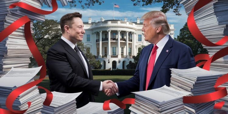 Donald Trump a annoncé la nomination dElon Musk et Vivek Ramaswamy pour diriger un nouveau ministère de lefficacité gouvernementale avec pour mission de réduire la bureaucratie et les dépenses   Viral Mag
