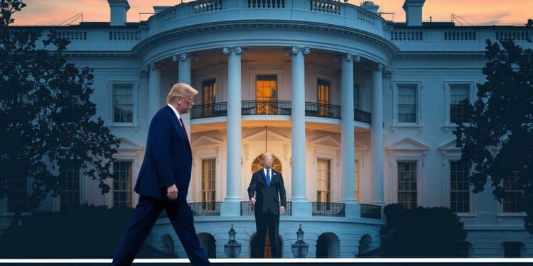 Donald Trump triomphant revient à la Maison Blanche où le président sortant Joe Biden promet une transition sans accroc malgré leurs différends   Viral Mag