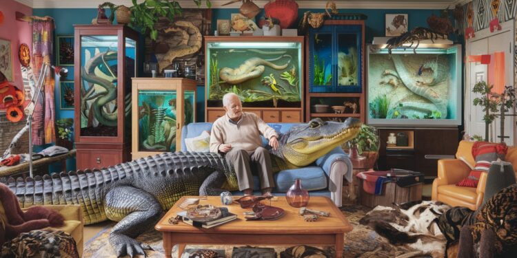 Un septuagénaire youtubeur sauve ses animaux sauvages - Viral Mag 24112024 Découvrez lhistoire incroyable de Philippe 72 ans qui devient influenceur YouTube pour sauver les 400 animaux exotiques de son refuge Alligators cobras mygales Une passion hors du commun qui mérite dêtre soutenue Vous serez bluffés par son parcours Viral Mag