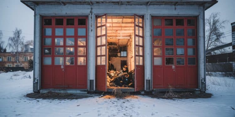 Avant sa rénovation en hôtel la caserne de la Benauge à Bordeaux accueillera des sans abri pour les protéger du froid Une initiative solidaire   Viral Mag