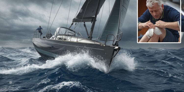 Inquiétude pour Jérémie Beyou un des favoris du Vendée Globe blessé au genou Le skipper de Charal ne peut donner son maximum   Viral Mag