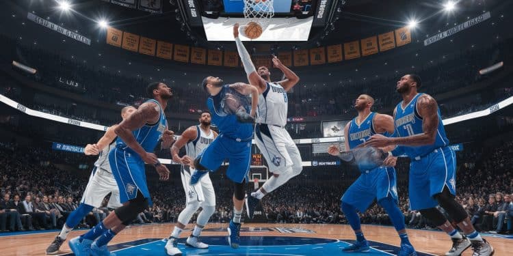 Victoire Serrée des Nuggets Face aux Mavericks - Viral Mag Match épique entre Denver et Dallas en NBA  les Nuggets lemportent de justesse 122 120 grâce aux performances de Jokic et Murray Revivez les temps forts    Viral Mag