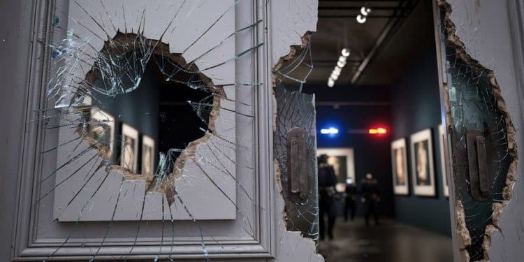 Vol Audacieux De Deux Oeuvres D’Andy Warhol Aux Pays-Bas - Viral Mag Deux œuvres de Warhol représentant les reines Elizabeth II et Margrethe ont été dérobées dans une galerie néerlandaise Les voleurs ont utilisé des explosifs pour sintroduire Viral Mag