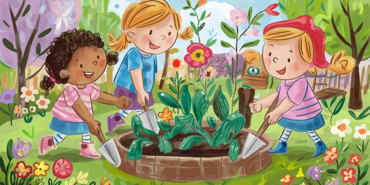 5 Conseils Essentiels pour Jardiner en Toute Sécurité avec les Enfants - Viral Mag Découvrez nos 5 conseils indispensables pour un jardinage sûr et épanouissant avec vos enfants Équipement adapté règles plantes sans risque tout pour cultiver leur passion sereinement Viral Mag