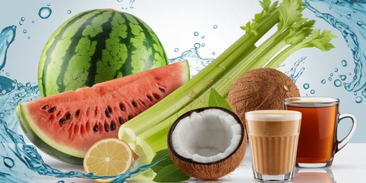 6 Aliments et Boissons Naturellement Diurétiques Pour Éliminer - Viral Mag Découvrez les 6 meilleurs aliments et boissons diurétiques naturels pour vous aider à éliminer lexcès deau Du café à la pastèque on vous dit tout    Viral Mag