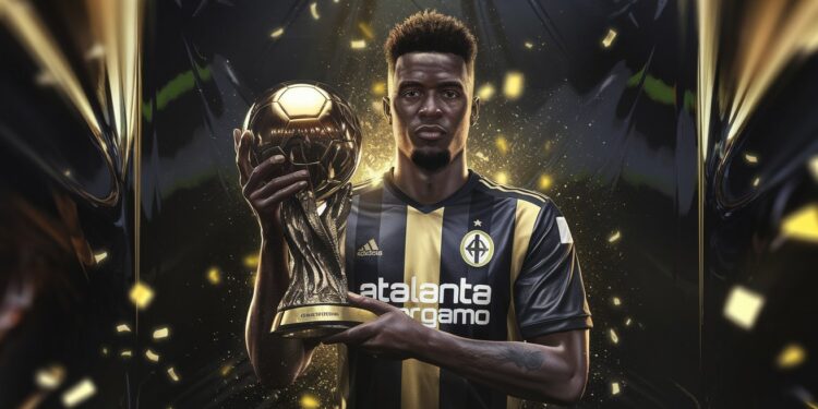 Ademola Lookman Sacré Joueur Africain de l’Année 2023 - Viral Mag Lattaquant nigérian Ademola Lookman remporte le prestigieux titre de Joueur Africain de lAnnée 2023 succédant à Victor Osimhen Viral Mag