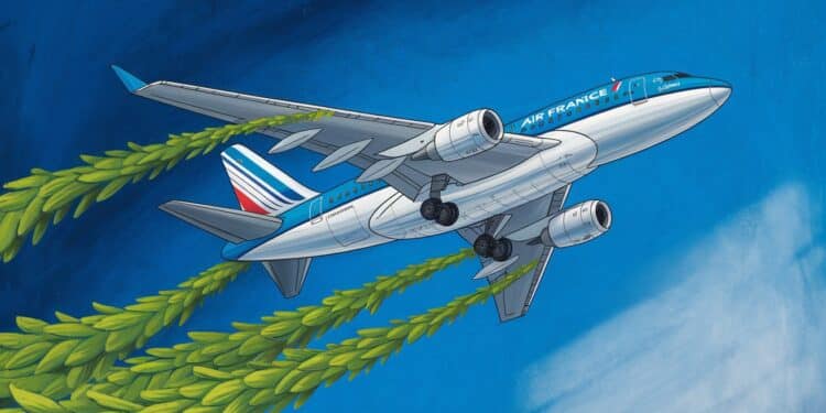 Air France KLM se démarque comme leader de laviation durable avec son engagement fort dans les carburants dorigine non fossile Découvrez comment la compagnie révolutionne le secteur aérien   Viral Mag