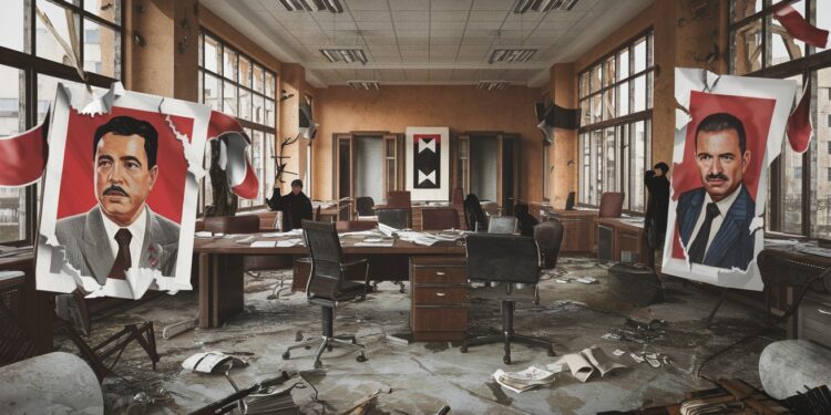 Anciens Militants du Baas Rendent Leurs Armes à Damas - Viral Mag Le parti Baas cesse ses activités après plus de 60 ans au pouvoir en Syrie Danciens membres livrent leurs fusils dans un symbole fort Viral Mag