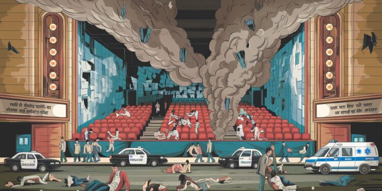 Découvrez le drame qui secoue le cinéma indien  un acteur arrêté suite à une bousculade fatale lors dune projection Les détails chocs   Viral Mag