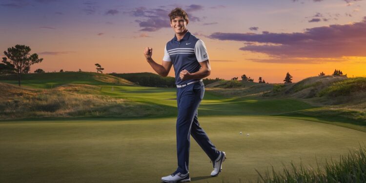 Aymeric Laussot, le jeune prodige français du golf qui bat Scheffler - Viral Mag Incroyable exploit pour Aymeric Laussot 24 ans et 1474e mondial qui soffre le scalp de Scottie Scheffler n°1 mondial  Un nom à suivre   Viral Mag