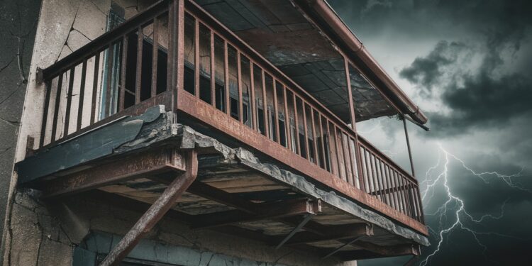 Balcons en péril : une chute par mois en moyenne en France - Viral Mag Votre balcon est il aux normes Découvrez les risques cachés les signes dalerte et nos conseils dexpert pour éviter le pire Un article indispensable pour votre sécurité Viral Mag