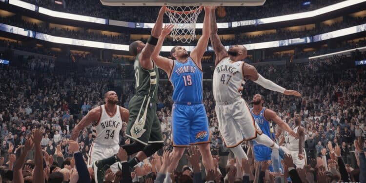 Bucks vs Thunder : Le choc de titans en finale NBA Cup - Viral Mag Milwaukee et Oklahoma City les deux meilleures équipes de la saison se retrouvent pour une finale de NBA Cup explosive à Las Vegas Viral Mag
