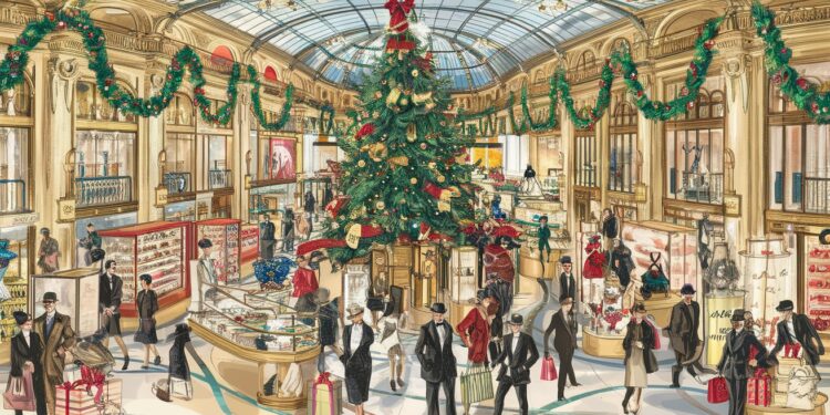 Les grands magasins paradis pour les cadeaux de Noël  Entre foule et trésors variété et service plongez dans les coulisses dune valeur sûre en quête de léclat des fêtes   Viral Mag