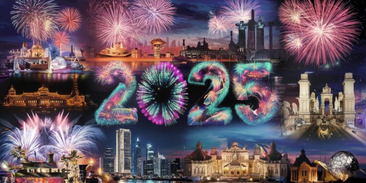 Découvrez en images les célébrations spectaculaires du Nouvel An 2025 aux quatre coins du globe des feux dartifice éblouissants aux traditions locales uniques   Viral Mag