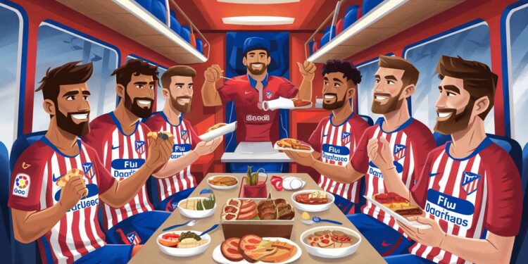 Chaleureuse Attention de Luis Suarez Envers l’Atlético Madrid Après sa Victoire - Viral Mag Malgré son passé au Barça Luis Suarez prouve sa fidélité à lAtlético en offrant un repas festif à ses anciens coéquipiers suite à leur triomphe Viral Mag