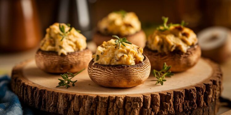 Champignons Farcis Faciles : La Recette Incontournable pour Épater Vos Invités - Viral Mag Découvrez notre recette facile et savoureuse de champignons farcis parfaite pour impressionner vos convives lors de vos prochaines réceptions Préparez vous à faire sensation avec cette entrée délicieuse et originale Viral Mag
