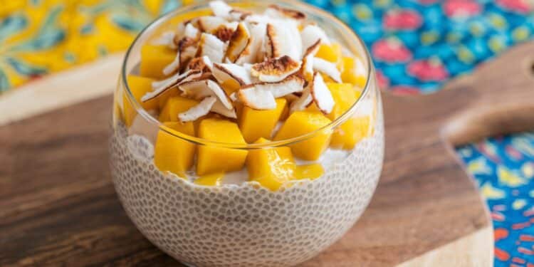 Chia pudding mangue-fruit de la passion : un boost d’énergie tropical ! - Viral Mag Découvrez notre délicieuse recette de chia pudding mangue fruit de la passion au lait de coco Riche en fibres antioxydants et saveurs exotiques    Viral Mag