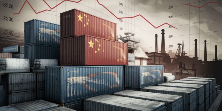 Chine : Baisse Inattendue des Exportations en Novembre - Viral Mag Les exportations chinoises ralentissent plus que prévu en novembre inquiétant Pékin face à la menace de nouvelles taxes douanières américaines Viral Mag