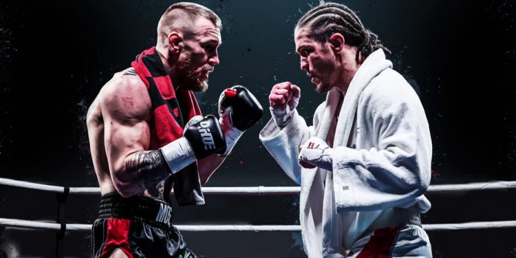 Combat Surprise : McGregor vs Logan Paul à l’Horizon ! - Viral Mag Licône du MMA Conor McGregor annonce un combat de boxe contre la star du web Logan Paul un choc des titans en perspective Viral Mag