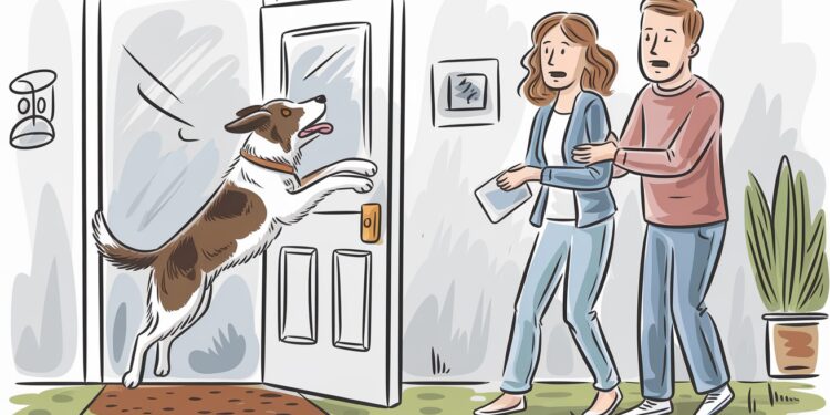 Comprendre et Gérer le Comportement de Votre Chien avec les Invités - Viral Mag Découvrez pourquoi votre chien saute sur les invités et apprenez des astuces simples pour calmer ce comportement Un guide pratique pour des visites plus sereines Viral Mag