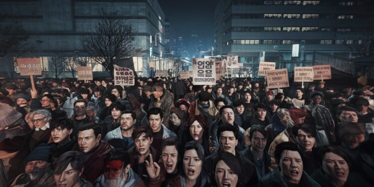 Corée du Sud : 150.000 manifestants réclament la destitution du président - Viral Mag Découvrez les détails de léchec de la motion de destitution contre le président Yoon Suk Yeol en Corée du Sud Un vote crucial qui divise le pays Viral Mag