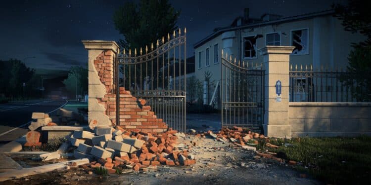 Un engin explosif a détruit le portail de la DDETSPP en Corse lundi soir sans faire de blessé Lenquête est en cours aucune revendication pour le moment   Viral Mag