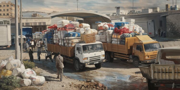 Crise Humanitaire à Gaza: L’Aide Alimentaire Toujours Bloquée - Viral Mag À Gaza seule une poignée de camions daide ont pu distribuer de la nourriture et de leau en plus de 2 mois Oxfam dénonce des obstacles israéliens empêchant laccès   Viral Mag