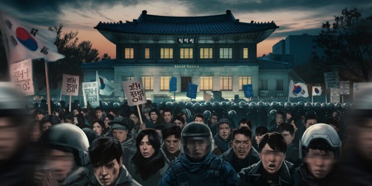 Crise politique en Corée du Sud : l’ex-ministre de la Défense arrêté - Viral Mag Nouvelle secousse en Corée du Sud lex ministre de la Défense interpellé pour son rôle dans la tentative ratée dimposer la loi martiale Le président Yoon Suk Yeol échappe de justesse à la destitution Viral Mag