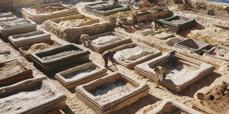 Découverte de 150 tombes médiévales à Rezé : un cimetière de 10 siècles refait surface - Viral Mag Les archéologues lèvent le voile sur près de mille ans dhistoire locale grâce à la découverte de 150 sépultures datant du Moyen Âge au centre de Rezé Un cimetière dune densité exceptionnelle Viral Mag