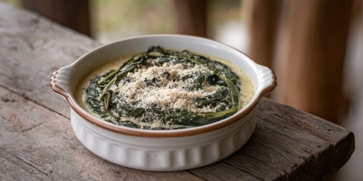 Délice Crémeux d’Épinards : La Recette Familiale Incontournable - Viral Mag Découvrez la recette secrète des épinards à la crème transmise de génération en génération Un plat réconfortant aux saveurs dantan qui ravira tous les palais Viral Mag