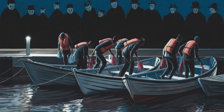 Démantèlement d’un important réseau de passeurs de migrants en Europe - Viral Mag Une vaste opération menée entre la France et lAllemagne a permis de démanteler un important réseau criminel de passeurs de migrants Découvrez les détails de cette affaire Viral Mag