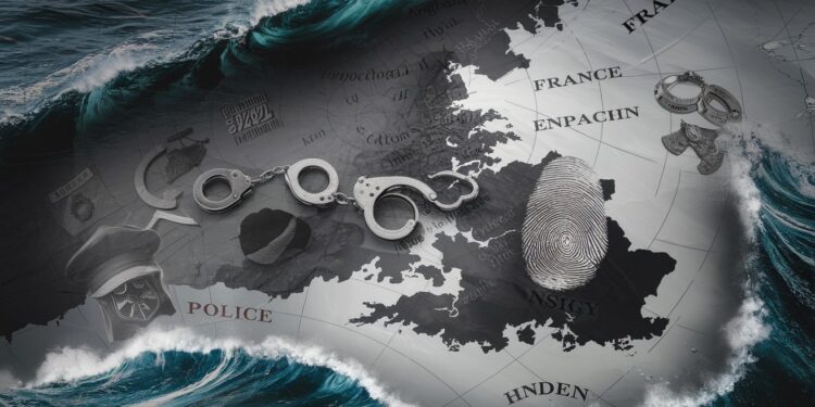 Démantèlement d’un Réseau de Passeurs Franco-Allemand - Viral Mag Quatre personnes inculpées en France après un vaste coup de filet franco allemand contre un réseau criminel de passeurs de migrants entre la France et le Royaume Uni Découvrez les détails de cette opération conjointe Viral Mag