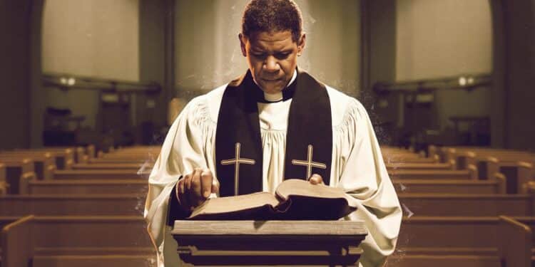 Denzel Washington: Nouvelle Vocation de Pasteur à Harlem - Viral Mag Découvrez la surprenante reconversion de Denzel Washington en tant que pasteur dune église évangélique de Harlem Lacteur oscarisé débute un nouveau chapitre Viral Mag