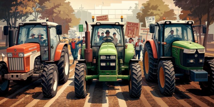 Une manifestation dagriculteurs français et belges a conduit à la fermeture dune autoroute reliant Lille à Bruxelles jeudi matin Découvrez les raisons de leur colère   Viral Mag