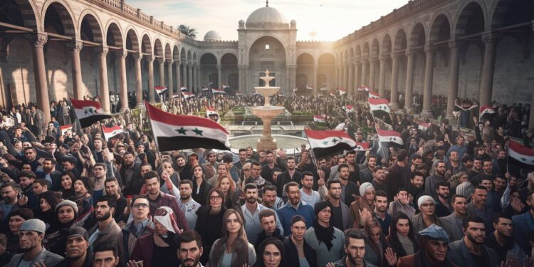 Après la chute de Bachar al Assad des scènes de liesse inédites éclatent dans la capitale syrienne La population exprime sa joie et ses espoirs pour lavenir du pays   Viral Mag