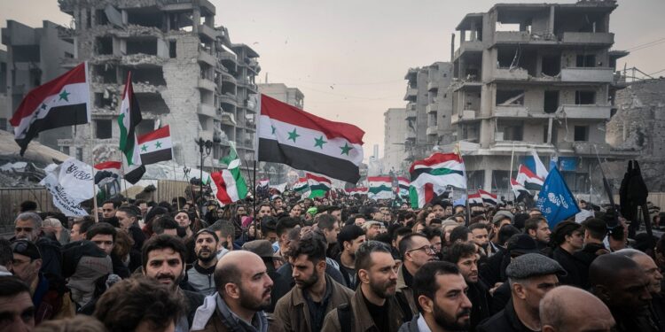 Des milliers de Syriens manifestent contre l’offensive turque - Viral Mag Des milliers de Syriens sont descendus dans les rues de Qamichli en soutien aux forces kurdes luttant contre les offensives turques Fait rare les drapeaux de lindépendance syrienne côtoyaient ceux des Kurdes Viral Mag