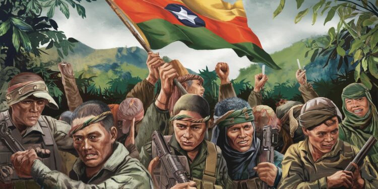 Des Rebelles Birmans Reconquièrent Leur Bastion Historique Après 30 Ans - Viral Mag Un groupe rebelle birman affirme avoir repris son QG perdu il y a 30 ans aux troupes de la junte Un tournant dans leur lutte pour lautonomie Viral Mag